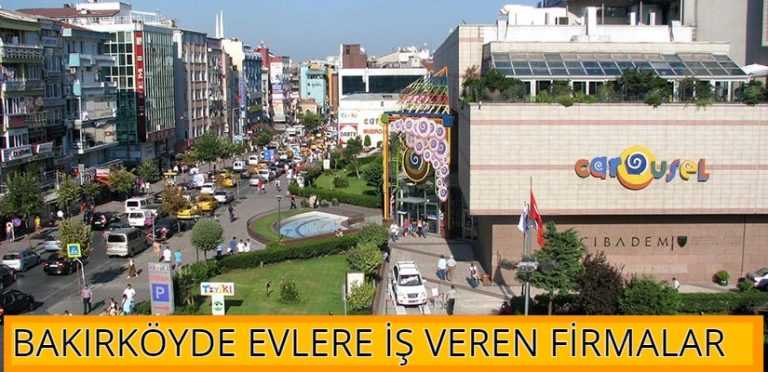 Bakırköy Evlere İş Veren Firmalar ve Adresleri Ne İş Yapsam2020