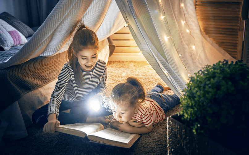 Yatmadan önce hikaye okumak veya kitap okuma saati yapmak